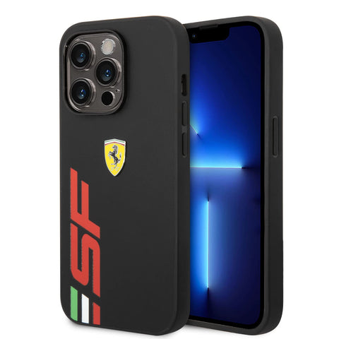 FERRARI iPhone 14 Pro Max Case [Official Licensed] by CG Mobile | Pu Leather Sf Logo