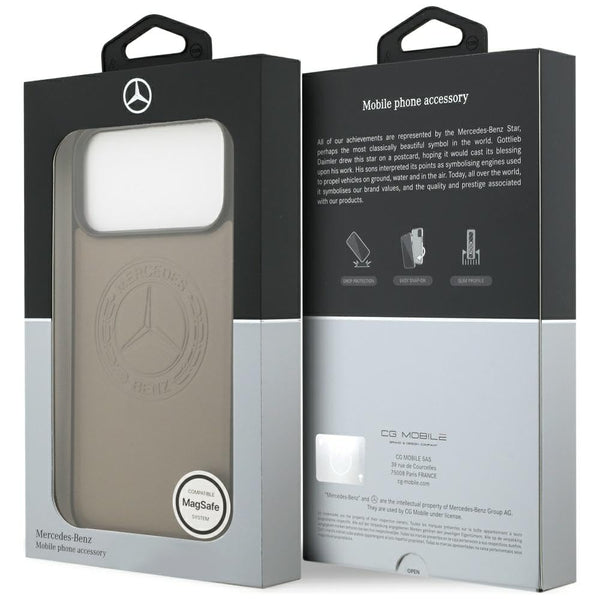 CG Mobile Mercedes-Benz Cover Per IPhone 12 Pro Max, Silicone Con Logo Metallico 3D, Protezione Cadute, Licenza Ufficiale - 2