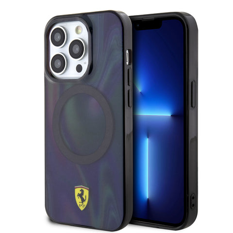 FERRARI iPhone 15 Pro Max Case [Official Licensed] by CG Mobile | IML Iridescent Case | Mag-Safe Compatible