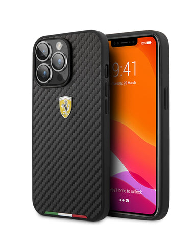 Lamborghini iPhone 13 Pro Max Case [Official Licensed] by iMOBO, Aventador D12 Premuim Leather