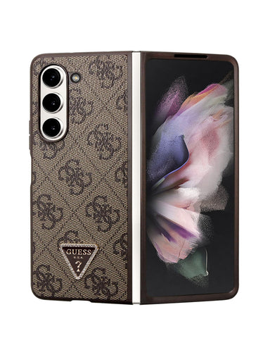 Guess Galaxy Z Fold 5 Case [Official Licensed] by CG Mobile | PC / TPU Glitter Flakes