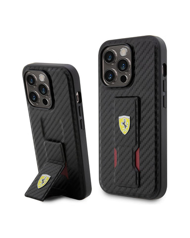 FERRARI iPhone 15 Pro Case [Official Licensed] by CG Mobile | Mag-Safe Compatible | IML Case with Centered Logo