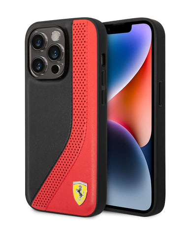 FERRARI iPhone 14 Pro Max Case [Official Licensed] by CG Mobile | Pu Double Layer Gradient