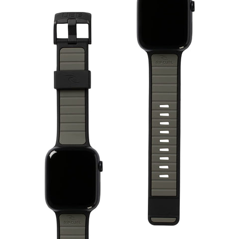Karl Lagerfeld Apple Watch (42 / 44 mm) Replaceable Smartwatch Band [Official Licensed] by CG Mobile PU Saffiano Karl With Head Logo
