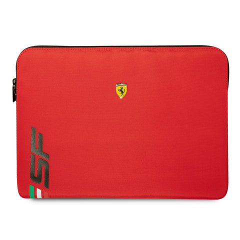 Ferrari 14 inch Sleeve Case [Official Licensed] by CG Mobile | Pu Leather Sf Logo