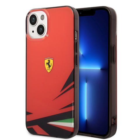 Ferrari iPhone 14 Case [Official Licensed] by CG Mobile | Double Layer Print PC/TPU Case