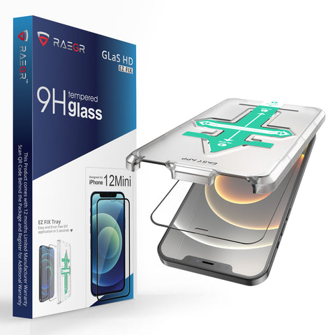 RAPTIC by X-Doria iPhone 12 Mini 5G Tempered Glass
