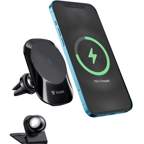 RAEGR Arc 400 Pro 15W Qi-Certified Wireless Charger + 20-PD Adapter + Type C-C Cable