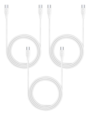 RAEGR RapidLine USB Type-C to Type-C Cable Combo, (1M/3.3ft)-(Pack of 3)