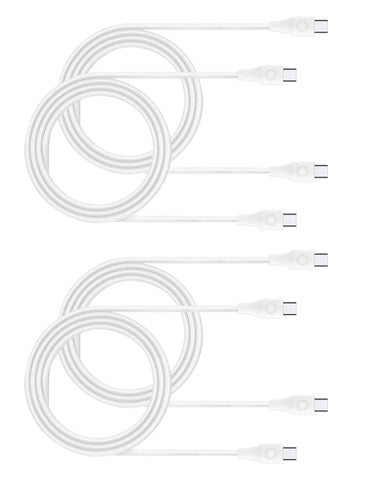 RAEGR RapidLine USB Type-C to Type-C Cable Combo, (1M/3.3ft)-(Pack of 4)