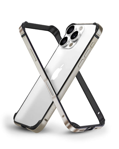 RAEGR iPhone 16 Pro (6.3-Inch) (2024) Case | Anodized Aluminum | Edge Armor Case