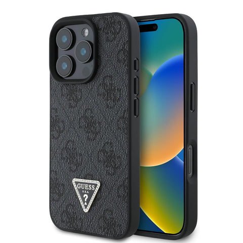 Mercedes-Benz iPhone 16 Pro Max (6.9-Inch) (2024) Case [Official Licensed] by CG Mobile |Leather Case with Waves Pattern