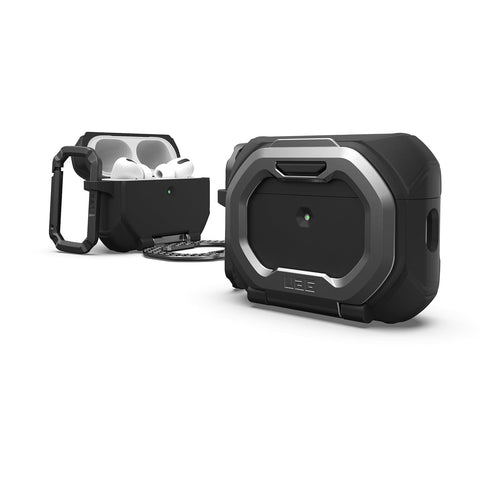 UAG AirPods Pro (3rd Gen, 2025) , Monarch Case - Built-in Phone Stand Detachable Carabiner