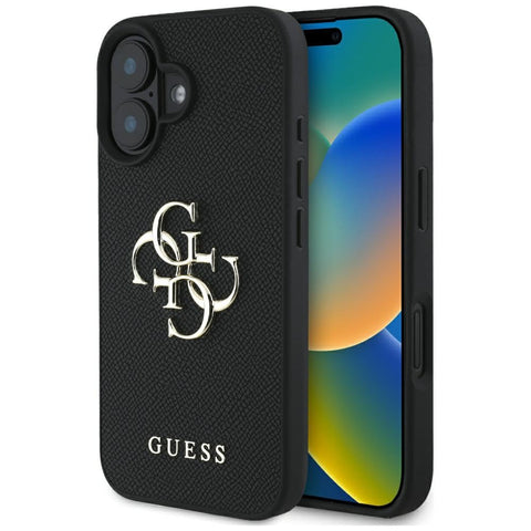 GUESS iPhone 16 Case [Official Licensed] CG MOBILE, Big 4G & Classic Logo