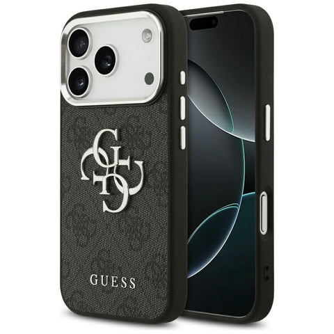 Guess iPhone 17 Pro Max Case [Official Licensed] By CG MOBILE, Big 4G & Classic Metal Logos