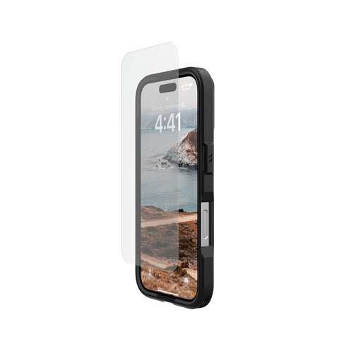 UAG iPhone 16 / iPhone 15 (6.1 inch) Screen Protector, Screen Shield Ultra-Clear HD Tempered Glass