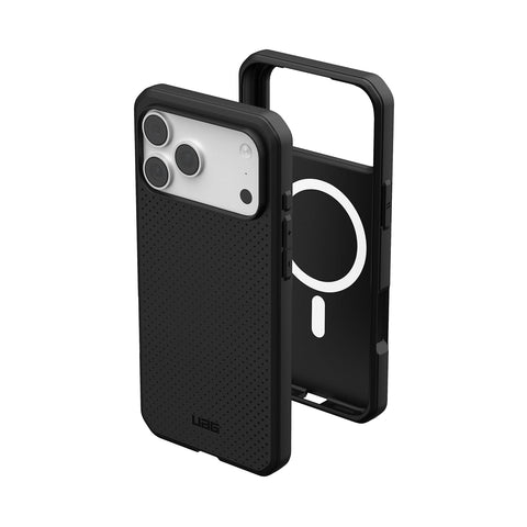 Guess iPhone 14 Pro Case [Official Licensed] by CG Mobile, Pu Croco With Camera Metal Outline