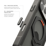 Black/Orange