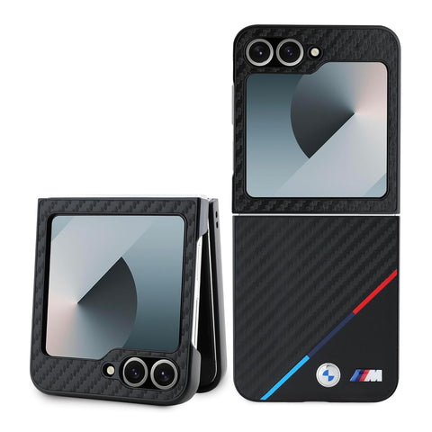 TUMI Galaxy Z Flip 6 Case [Official Licensed] by CG Mobile,  Carbon Fiber Protective Case