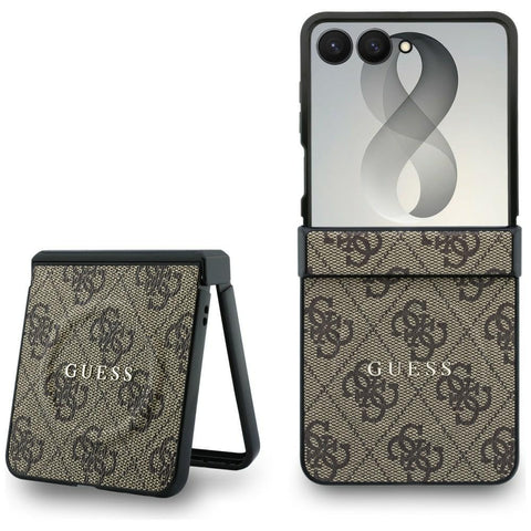 GUESS Galaxy Z Flip 8 Case [Official Licensed] By CG Mobile, 4G PU Leather Case With Magnetic