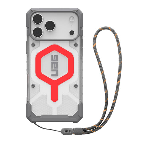 UAG iPhone 17 Pro Max (6.9-Inch) (2025) Pathfinder Clear / Lanyard Bundle Case