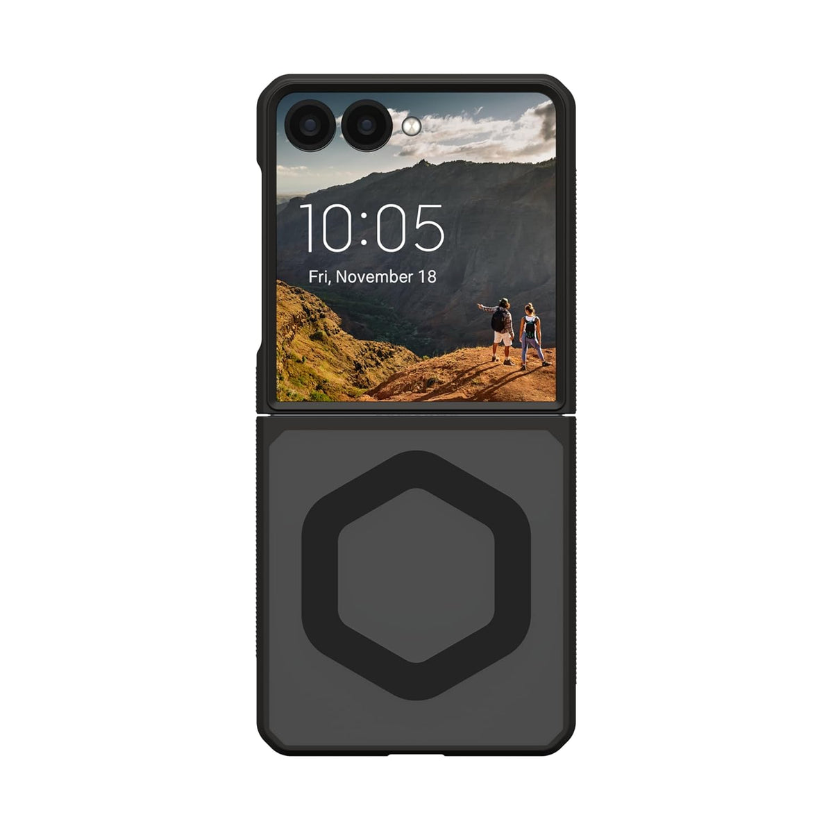 UAG Galaxy Z Flip 7 Case, Mouve Rugged Heavy Duty Shockproof Protective Case