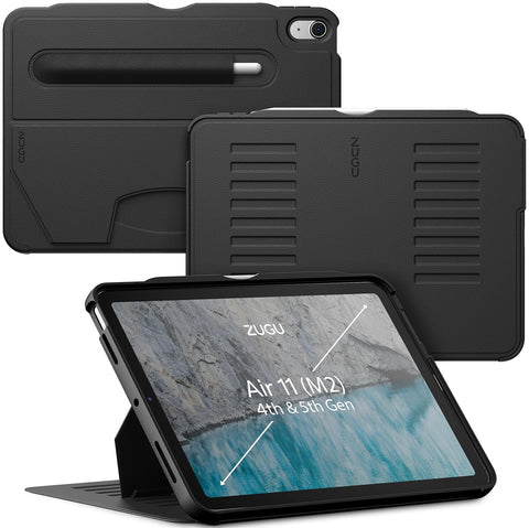 ZUGU CASE iPad Air 11-Inch (M3, 2025 / M2, 2024), iPad Air 5 / 4, 10.9-Inch (5th Gen, 2022 / 4th Gen, 2020) Case Alpha