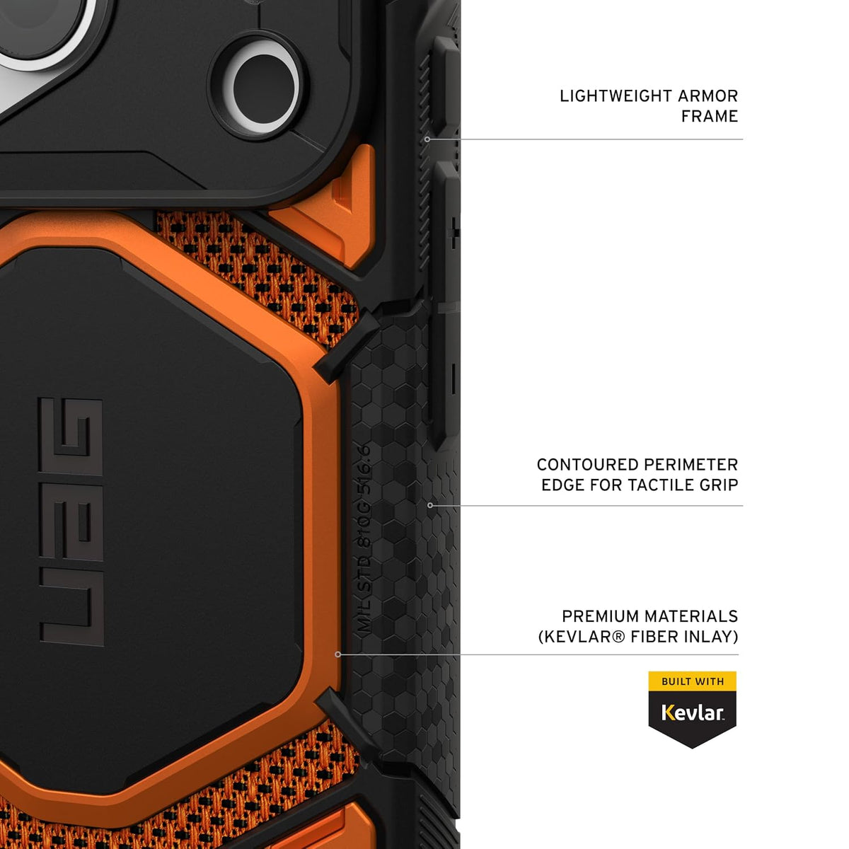 Kevlar Burnt Orange
