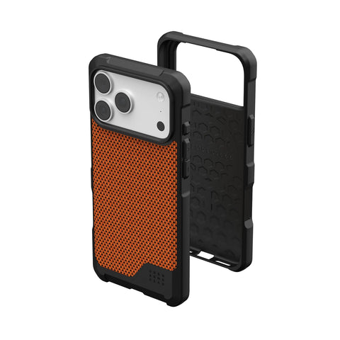 Guess iPhone 14 Pro Case [Official Licensed] by CG Mobile, Pu Croco With Camera Metal Outline
