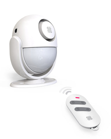 Grestok Smart Wi-Fi Motion Alarm, 120dB Siren Sound | Red Alarm Flashing