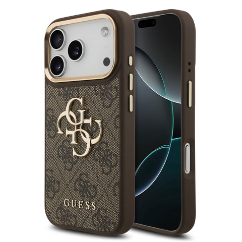 GUESS iPhone 18 Pro / iPhone 17 Pro Case [Official Licensed] By CG MOBILE,  Big 4G & Classic Logo