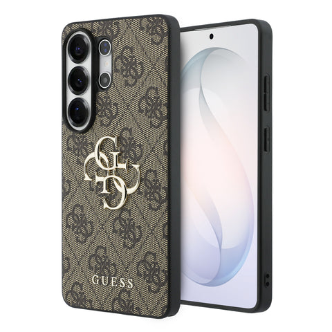 GUESS Galaxy S26 Ultra Case [Official Licensed] by CG MOBILE, Big 4G Metal Logo & Classic Logo