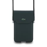 Lacoste Universal Wallet Bag [Official Licensed] by CG Mobile | Petit Pique with Metal Logo, Crossbody Bag