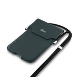 Lacoste Universal Wallet Bag [Official Licensed] by CG Mobile | Petit Pique with Metal Logo, Crossbody Bag