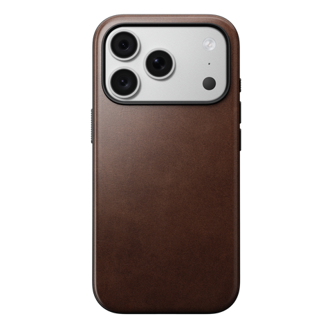 NOMAD iPhone 18 Pro / 17 Pro Case | Modern Leather Case