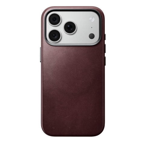 NOMAD iPhone 18 Pro /iPhone 17 Pro Horween Leather Back Cover|Traditional Leather Case