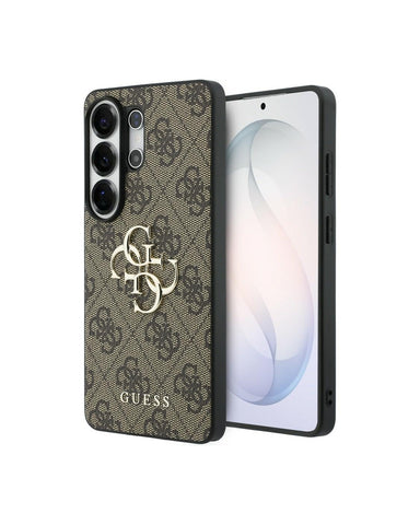 GUESS Galaxy S26 Ultra Case [Official Licensed] by CG MOBILE, Big 4G Metal Logo & Classic Logo