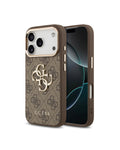 Guess iPhone 17 Pro Case [Official Licensed] By CG MOBILE Big 4G & Classic Metal Logos