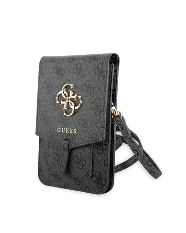 GUESS Universal Wallet Bag [Official Licensed] by CG Mobile | 4G Big Metal Logo