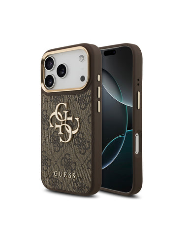 GUESS iPhone 18 Pro / iPhone 17 Pro Case [Official Licensed] By CG MOBILE,  Big 4G & Classic Logo