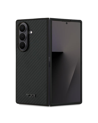 TUMI Galaxy Z Fold 7 Case [Official Licensed] By CG Mobile, Genuine Leather