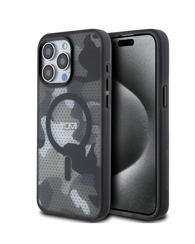 TUMI iPhone 15 Pro Max Case [Official Licensed] By CG Mobile |  Frosted Mag-Safe Compatible HC Transparent