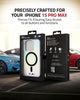 BMW iPhone 15 Pro Max Case [Official Licensed] by CG Mobile | M Collection Mag-Safe Compatible with A Printed Logo