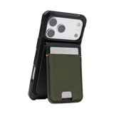 UAG Wallet - Metropolis Magnetic Wallet Compatible with Mag-Safe 6 Cards Holder with Kickstand RFID Blocking