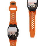 Orange/Black Titanium