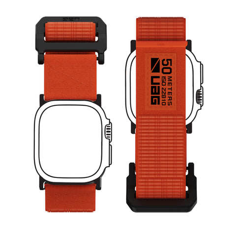 Urban Armor Gear UAG Replacement Watch Strap for Apple Watch (49mm / 46mm / 45mm / 44mm) (Series 4/5/6/7/8/9/10/11/Ultra/Ultra 2/Ultra 3/SE/SE2)