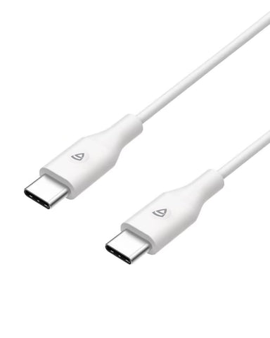 RAEGR RapidLink USB Type-C to Type-C Cable, 20W PD Fast Charging - White