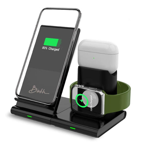 RAEGR MagFix Arc M1050 | 3 in 1 | 23W Mag-Safe Compatible Wireless Charging Stand