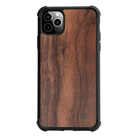 RAEGR iPhone 11 Pro Elements Armor Protective Case/Cover with Real Wood