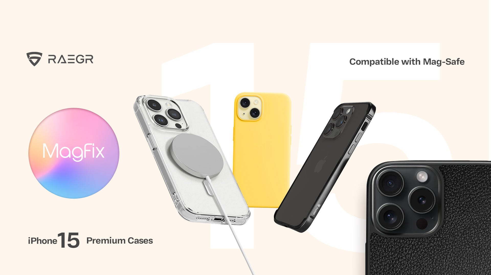 RAEGR iPhone 15 Cases